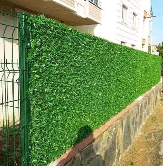 سياج العشب الاصطناعي عرض 1متر